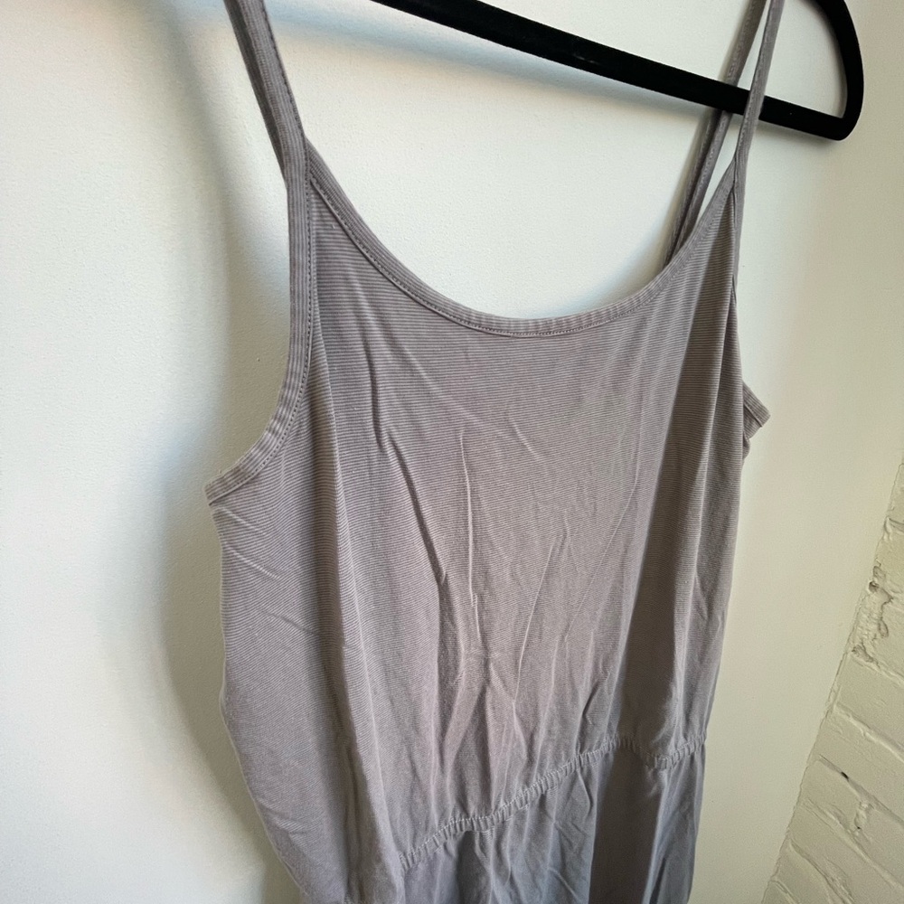 Boutique Brand Chic Layering Basic Gray Maxi Dress - image 2